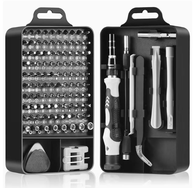 115 in 1 Screw driver kit