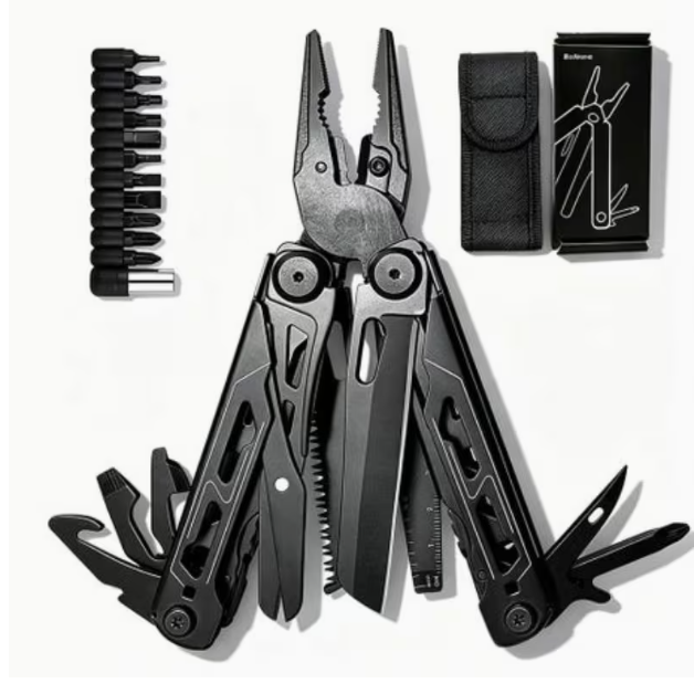 27-in-1 Professional Stainless Steel Multi Tool Pliers