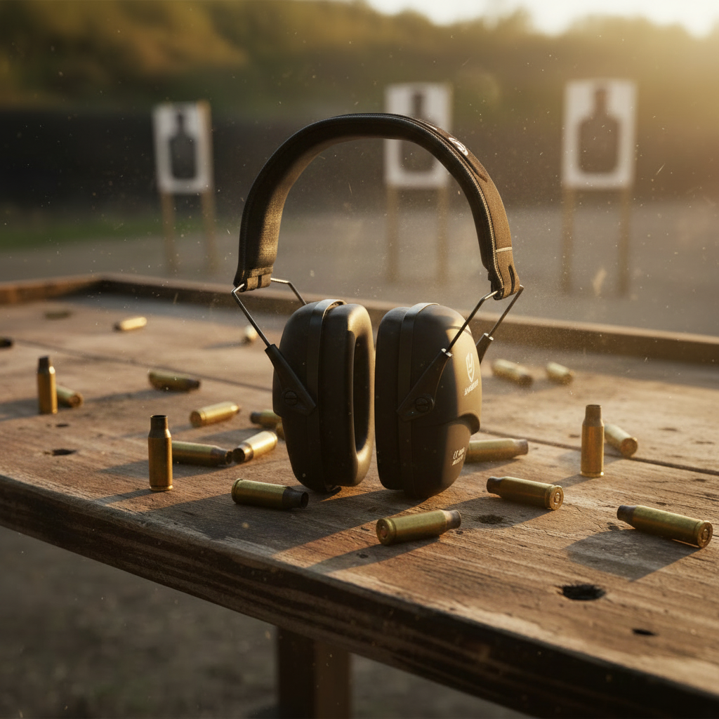 Head gear hearing protection