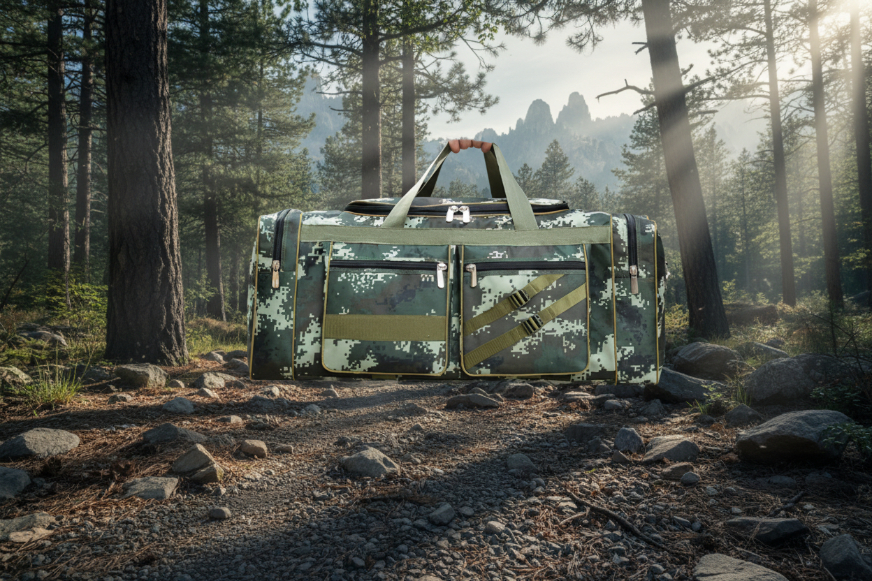 Large Camo carry bag