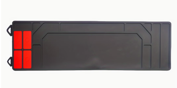 Rifle cleaning mat magnetic