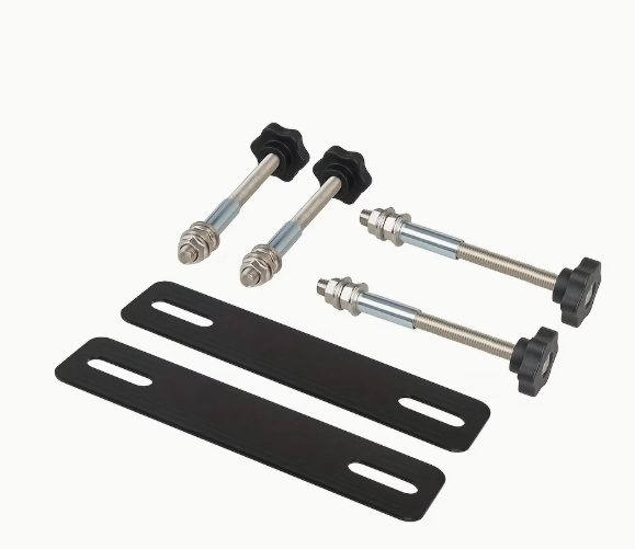 Traction board mounting pins