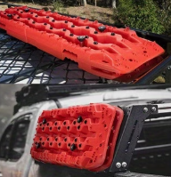 Traction board mounting pins